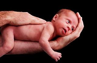 A baby can't tell touch from pain until 34-36 weeks.
