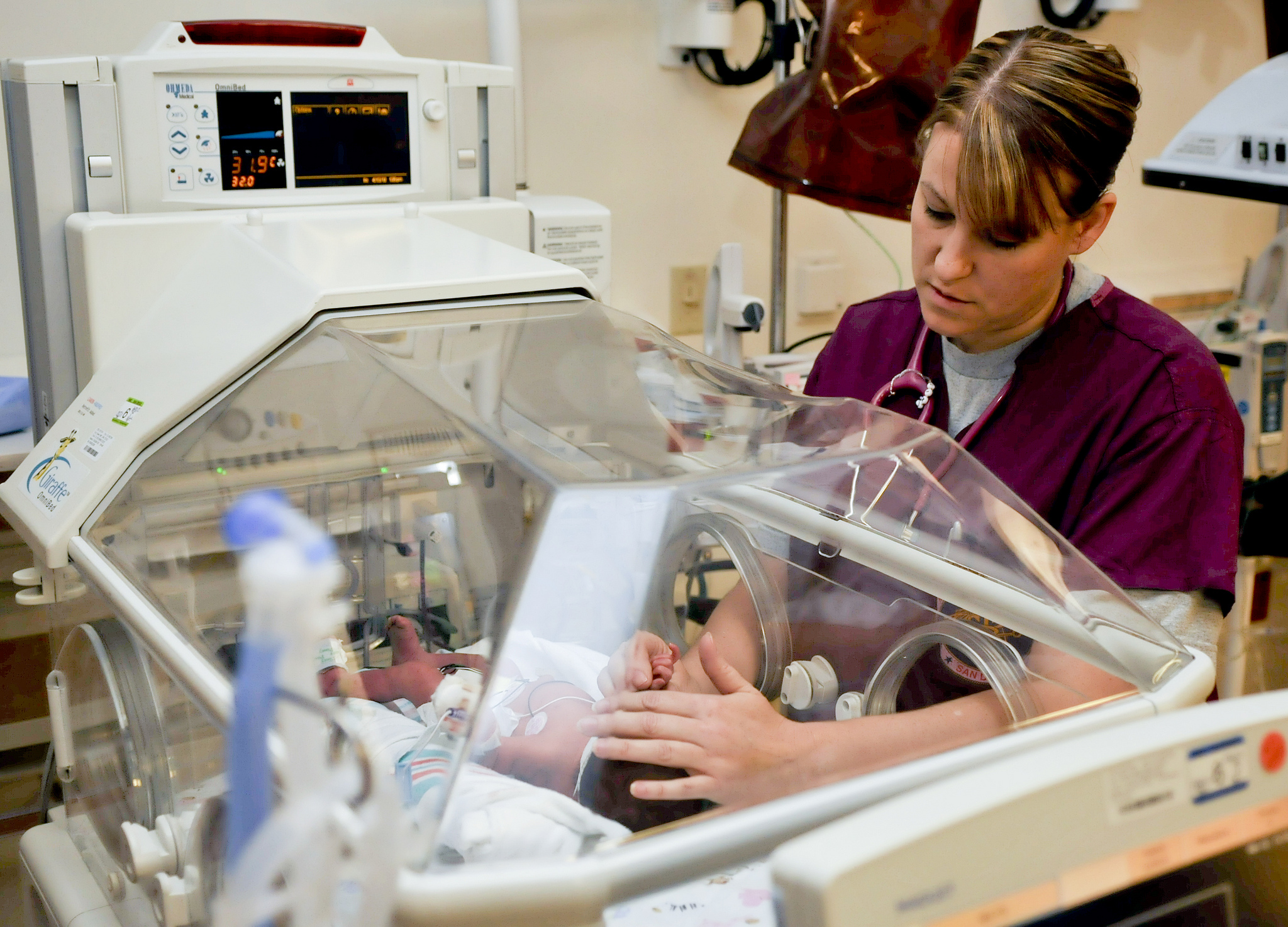 Nurse and Baby Pic from flickr